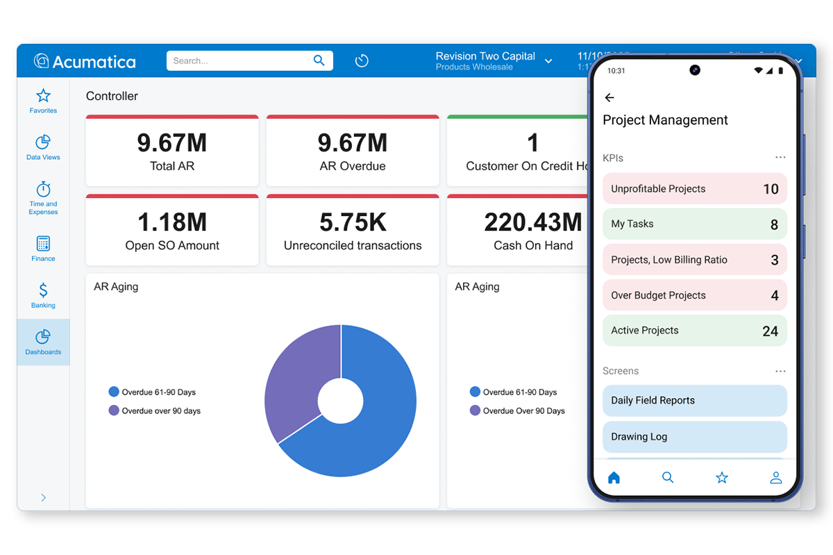 Main Dashboard Screenshot